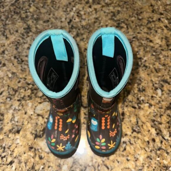 OAKI Kids TODDLER Size 6 Neoprene Snow Boots Like Muck Boots - Picture 6 of 7